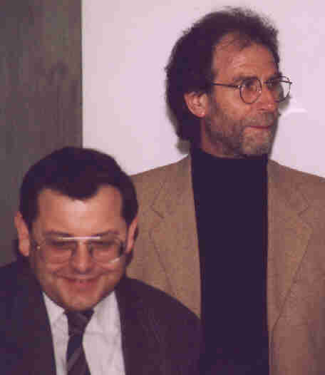 Clemens Jöckle mit Edgar Landherr 1999